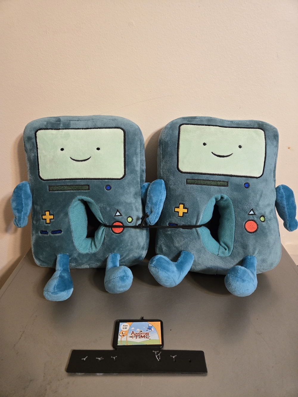 Adventure Time BMO S/M Plush Slippers